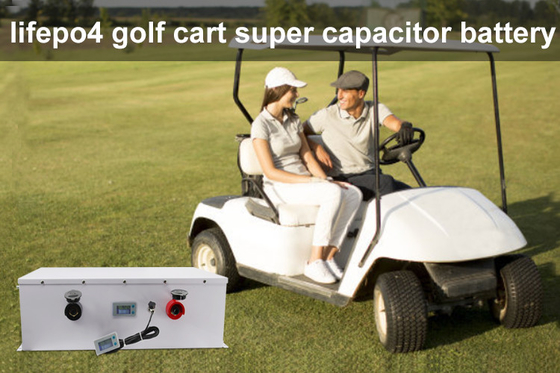 Batería de la batería 48v 3900wh Supercapacitor del carro de golf hasta 20.000 ciclos