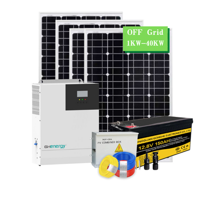 Sistema Solar híbrida 5KW Ultraportable 10KW 20KW de Multiscene para el hogar