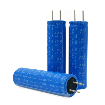 Célula del GH UPS 2.7V 3000F Supercapacitor para el almacenamiento de energía solar