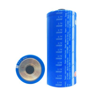 Juguetes batería electrónica 2.7v 100000f del condensador de 100000 del faradio de alta densidad ultra