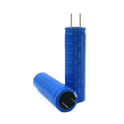 Almacenamiento de energía solar cilíndrico de Supercapacitor 2.7V Ultracapacitor de las telecomunicaciones 18650