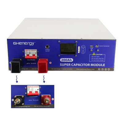 Módulo de BMS 48V Ultracapacitor, almacenamiento de energía de 300Ah Ultracapacitor