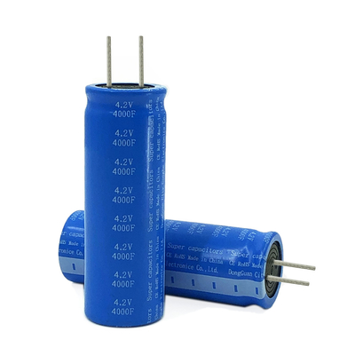 4.2V de aluminio Supercapacitor para el vehículo eléctrico, célula de almacenamiento multiusos de energía