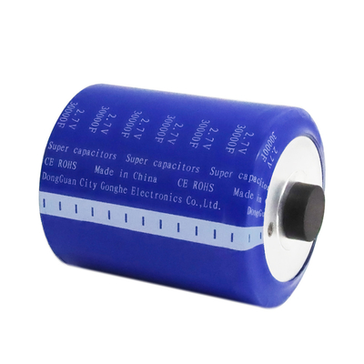 Tipo radial portátil estupendo híbrido soporte del condensador 2,7 V 3000f de la superficie