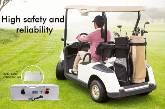 Baterías renovables del carro de golf de 100ah Lipo, batería de litio eléctrica del carrito de golf 48V