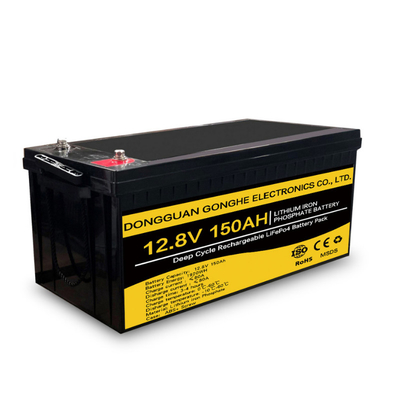 Litio profundo Ion Battery 12.8V 100Ah del ciclo del IEC 62619 para la Sistema Solar