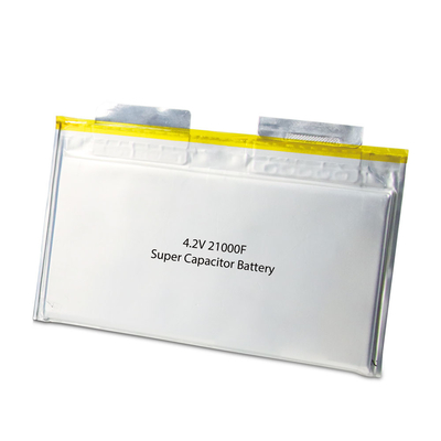 capa eléctrica doble estupenda de papel de la batería 220x128x7.5m m del condensador de 4.2V 21000F
