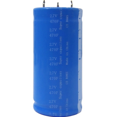 Pequeño del volumen poder más elevado 35x62m m de los condensadores 2.7V 470F ultra no fáciles estallar