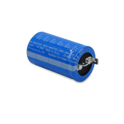 Orificio pasante Super Capacitor Baterías Lug 2.7 Volt 500 Farad Reemplazo