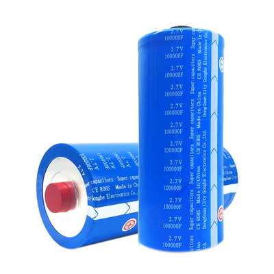 célula de 2.7V 100000F Supercapacitor para la carga rápida de vehículos eléctricos